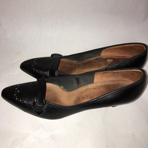 Vintage Black Heels - Picture 4 of 7